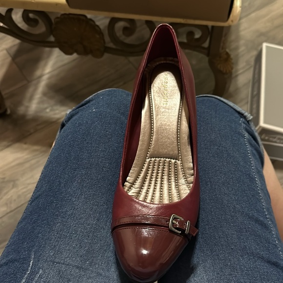 Leather heels - Picture 4 of 6